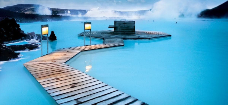 Escape To This Icelandic Winter Wonderland & Bask In The Silky Waters of The Blue Lagoon Geothermal Spa