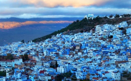 Explore 50 Shades of Blue in This Magical Moroccan Maze