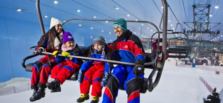 Ski The World’s First Indoor Mountain! Everything Is Possible In Dubai…
